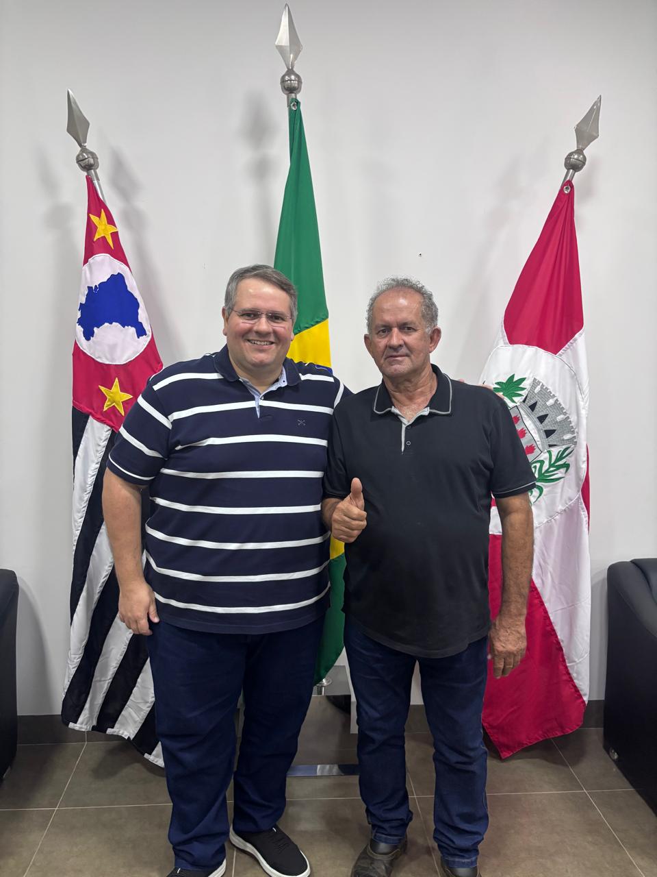 Marapoama recebe representante da Confederação Nacional dos Municípios